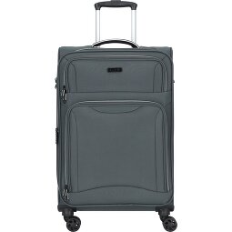d&n Travel Line 9204 4 ruedas Carrito M 66 cm con pliegue de expansión  Modelo 2