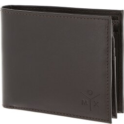oxmox Leather Cartera Bloqueo RFID Piel natural 10 cm  Modelo 14