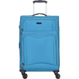 d&n Travel Line 9204 4 ruedas Carrito M 66 cm con pliegue de expansión  Modelo 1