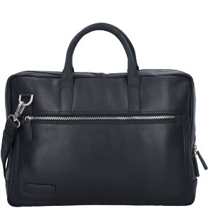 Plevier Vintage London Maletín Protección RFID Piel 41 cm Compartimento para el portátil