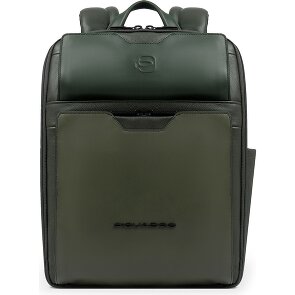 Piquadro Ael Mochila de día Piel 37 cm Compartimento para el portátil