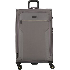 d&n Travel Line 9704 4 ruedas Carrito L 78 cm con pliegue de expansión