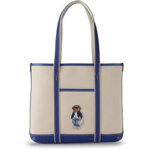 POLO RALPH LAUREN Canvas Bear Bolsa de compras 32.5 cm