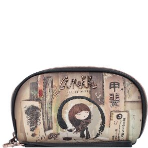 Anekke Shoen Black Cartera Protección RFID 22 cm