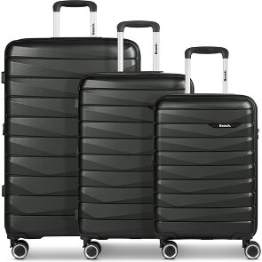 Bench Paris 4 ruedas Set de maletas 3 piezas Con fuelle expandible