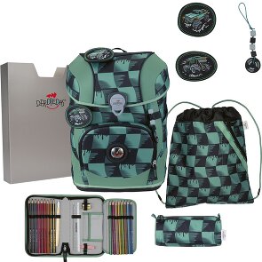 DerDieDas ErgoFlex Tiny Juego de mochilas escolares 8 piezas