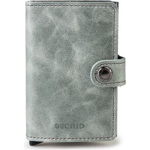 Secrid Miniwallet Vintage Estuche para tarjetas de crédito Cartera de piel RFID 6,5 cm