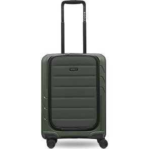 Redolz Trolley de cabina Essentials 17 de 4 ruedas Compartimento para portátil con bolsillo blando de 55 cm