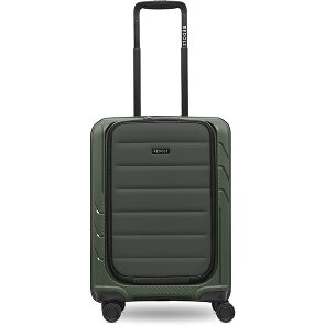 Redolz Trolley de cabina Essentials 17 de 4 ruedas Compartimento para portátil con bolsillo blando de 55 cm