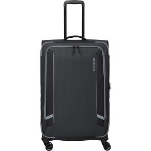 Travelite Corsiica 4 ruedas Carrito L 77 cm con pliegue de expansión