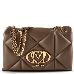 Love Moschino Embossed Q Bolsa de hombro 29 cm