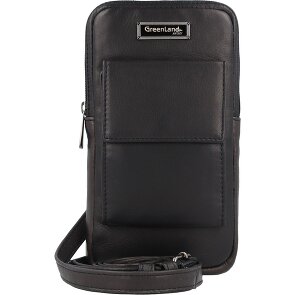 Greenland Nature Black Nappa Funda de teléfono móvil Piel 11.5 cm