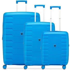 Roncato Skyline 2.0 4 ruedas Juego de maletas 3 piezas con pliegue de expansión