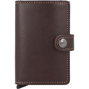 Secrid Miniwallet Original Funda para tarjetas de crédito Cartera de piel RFID 6,5 cm