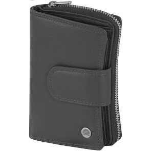 Greenburry Cartera de cuero esponjoso de 8,5 cm