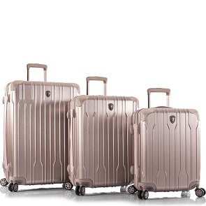 Heys Xtrak 4 ruedas Juego de maletas 3 piezas con pliegue de expansión