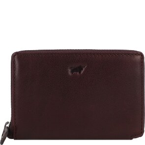 Braun Büffel Arezzo Estuche para tarjetas de crédito Protección RFID Piel 11.5 cm