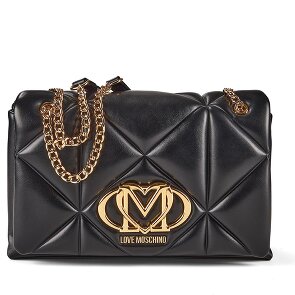 Love Moschino Embossed Q Bolsa de hombro 29 cm