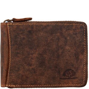 Greenburry Cartera vintage de cuero 13 cm