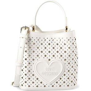 Love Moschino Basket Laminated Bolsa de hombro 22 cm