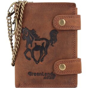 Greenland Nature Billetera Montenegro de cuero RFID 9 cm