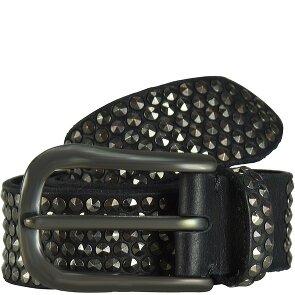 b.belt Cinturón de piel con tachuelas