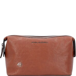 Piquadro Black Square Bolsa de aseo Piel 23 cm