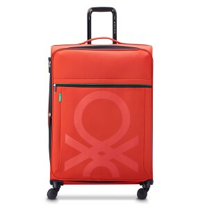 Delsey Paris x United Colors of Benetton Colour Block Trolley de 4 ruedas 77cm con pliegue de expansión