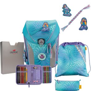 DerDieDas ErgoFlex Max LED Juego de mochilas escolares 5 piezas