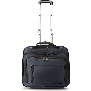 Dermata Trolley de negocios de 2 ruedas Compartimento para portátil de 42 cm
