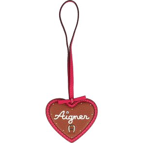 AIGNER Bolsa de moda etiqueta de cuero 8 cm