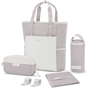 Kapten & Son Set de bolso cambiador Lindby 4 pzs. compartimento para portátil