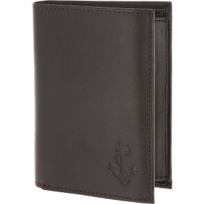 oxmox Leather Cartera Bloqueo RFID Piel natural 10 cm