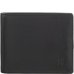 DuDu Billetera de cuero RFID 11 cm
