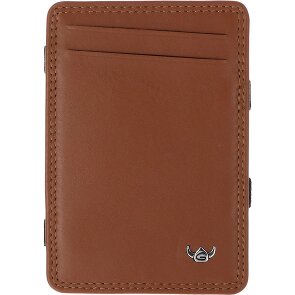 Golden Head Polo Estuche para tarjetas de crédito Bloqueo RFID Piel natural 7.5 cm