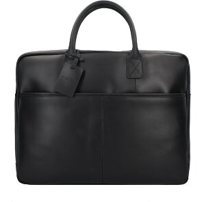 Burkely Maletín Vintage Max Piel 44 cm Compartimento para portátil