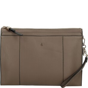 Piquadro Círculo de la tableta de cuero bolso de embrague 30,5 cm