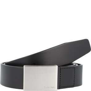 Calvin Klein Cinturón de placa formal de cuero