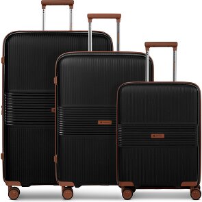 Farmhood Eco Edition 02 4 ruedas Set de maletas 3 piezas Con fuelle expandible
