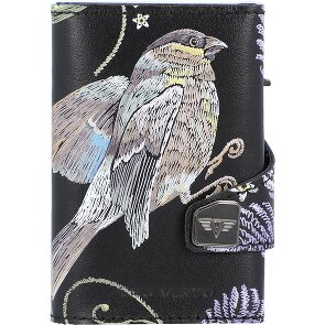 Tru Virtu Funda para tarjetas de crédito Click & Slide RFID Piel 6,5 cm