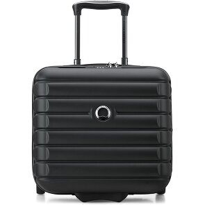 Delsey Paris Trolley de negocios Shadow 5.0 de 4 ruedas Compartimento para portátil de 38 cm con pliegue de expansión