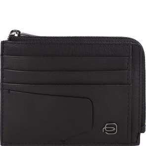 Piquadro Akron Estuche para tarjetas de crédito Protección RFID Piel 11.5 cm