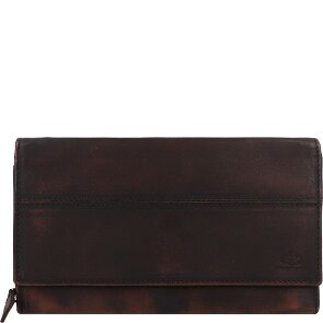 Greenburry Destressed Cartera Protección RFID Piel 13 cm