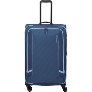 Travelite Corsiica 4 ruedas Carrito L 77 cm con pliegue de expansión