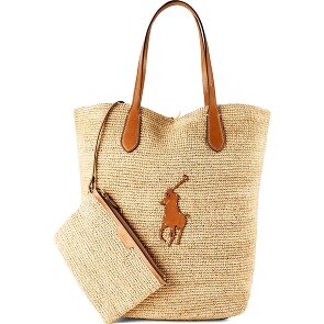 POLO RALPH LAUREN Raffia Bolsa de compras 46 cm