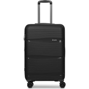 d&n Travel Line 4300-Plus 4 ruedas Carrito M 65 cm con pliegue de expansión