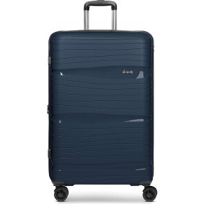 d&n Travel Line 4300-Plus 4 ruedas Carrito L 76 cm con pliegue de expansión