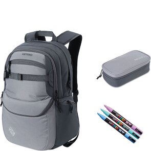 NITRO Future Hero Juego de mochilas escolares 3 piezas