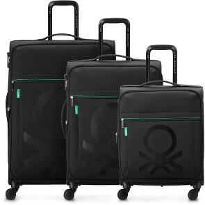 Delsey Paris x United Colors of Benetton Colour Block Juego de maletas de 4 ruedas 3 pcs.