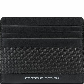 Porsche Design Funda para tarjetas de crédito de carbono de cuero RFID de 10 cm